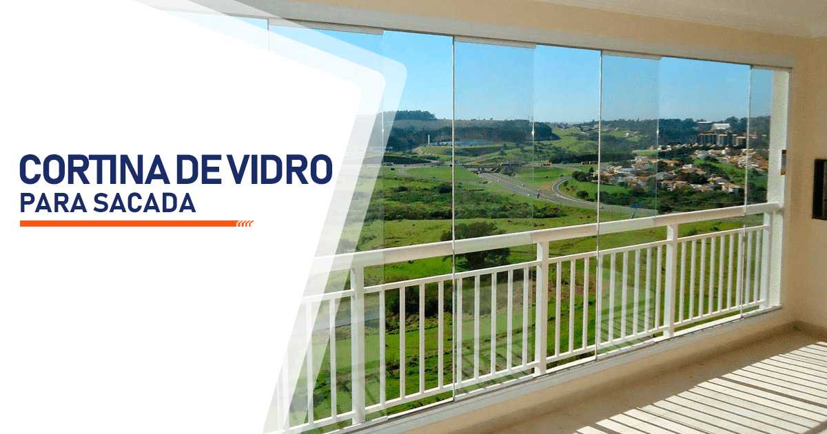 Cortina de Vidro para Sacada Londrina Amália PR