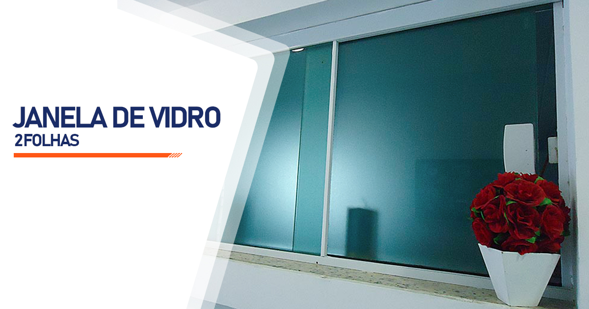 Janela De Vidro 2 Folhas Londrina