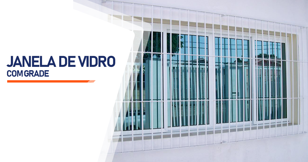 Janela De Vidro Com Grade Londrina Alpes PR